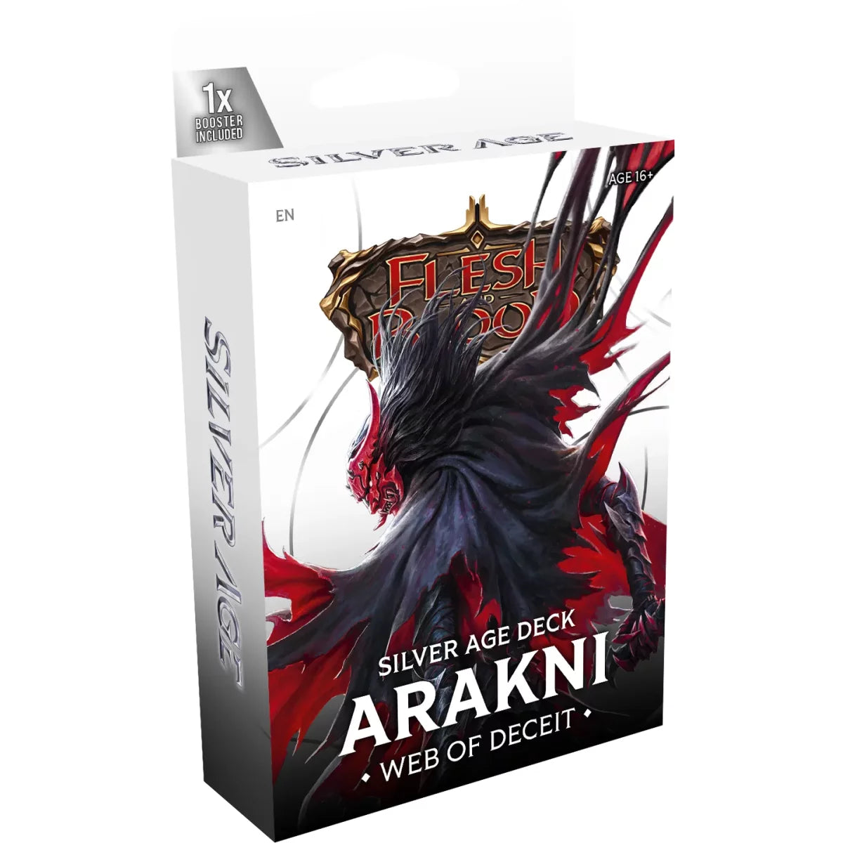 Flesh & Blood TCG - Silver Age: Chapter 2 Deck - Arakni, Web of Deceit - englische Ausgabe - sofort lieferbar