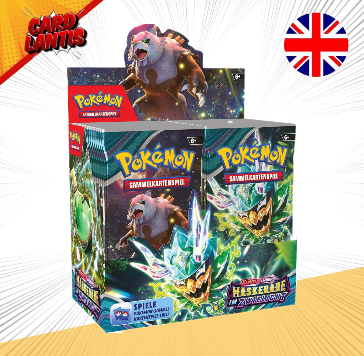 Pokémon SV06 Scarlet & Violet Twilight Masquerade Booster Display (36) Englisch - sofort lieferbar