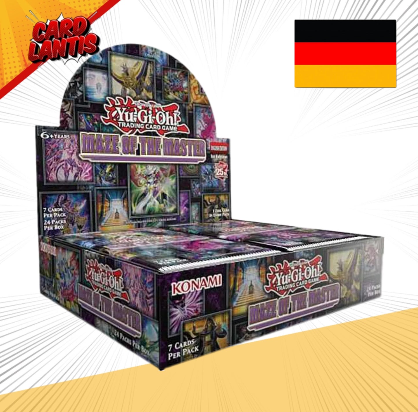 Yu-Gi-Oh! TCG Maze of the Master Booster Display (24) *Deutsche Version* - sofort verfügbar