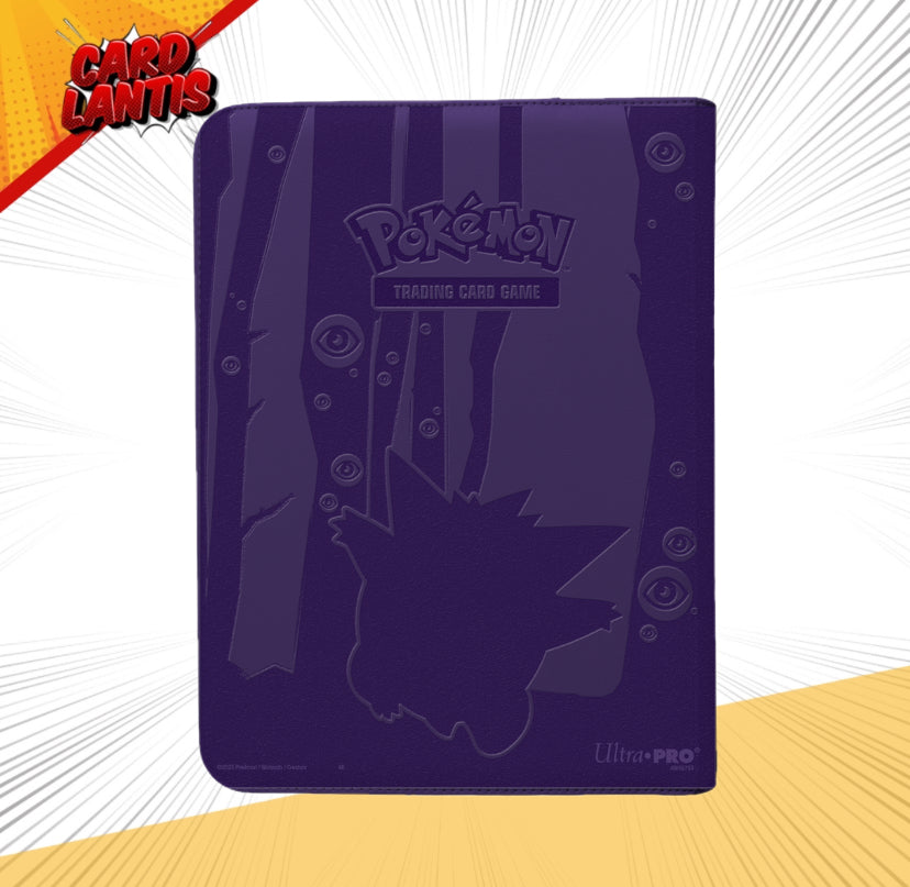 Ultra PRO Elite Series Gengar 12-Pocket Zippered PRO-Binder for Pokémon - sofort lieferbar