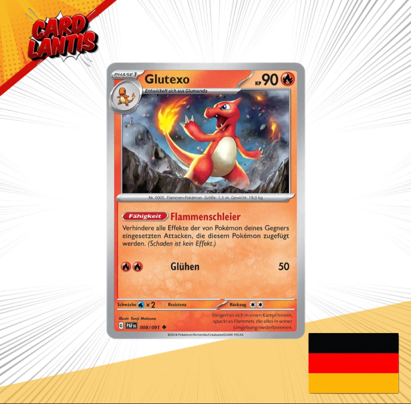 Karmesin & Purpur Pokémon Spezial Kollektion Glurak ex 2025 Deutsche Ausgabe - sofort lieferbar