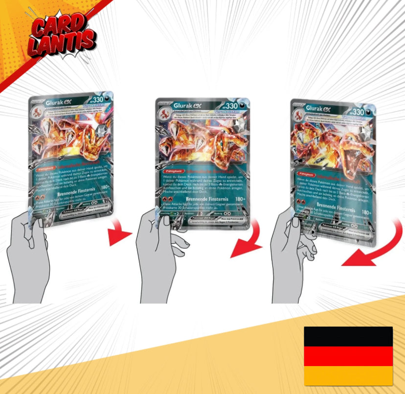 Karmesin & Purpur Pokémon Spezial Kollektion Glurak ex 2025 Deutsche Ausgabe - sofort lieferbar