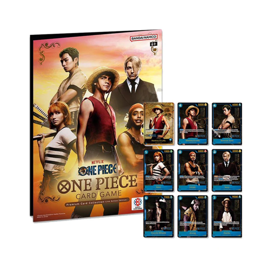 Jeu de cartes One Piece - Collection de cartes Premium - Édition Live Action - Anglais