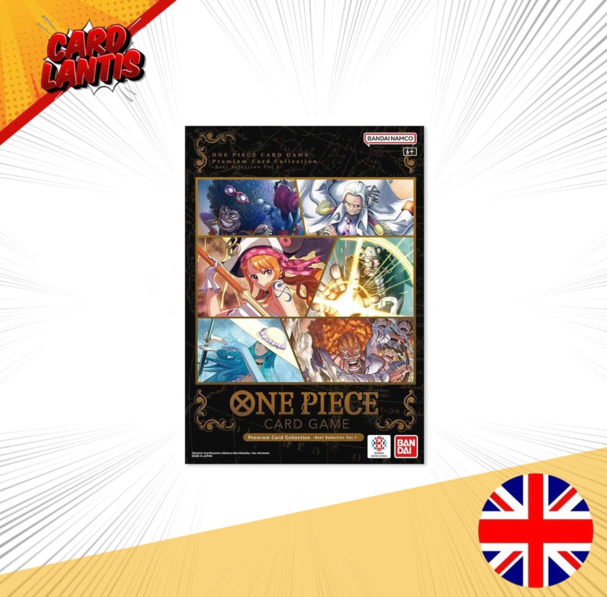 Jeu de cartes One Piece - Collection de cartes Premium - Meilleure sélection Vol.