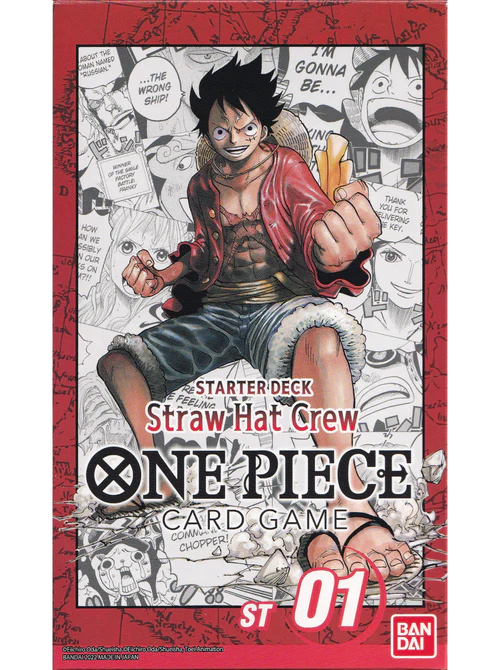 One Piece Card Game - Straw Hat Crew Starter Deck ST-01 - Englisch - sofort lieferbar