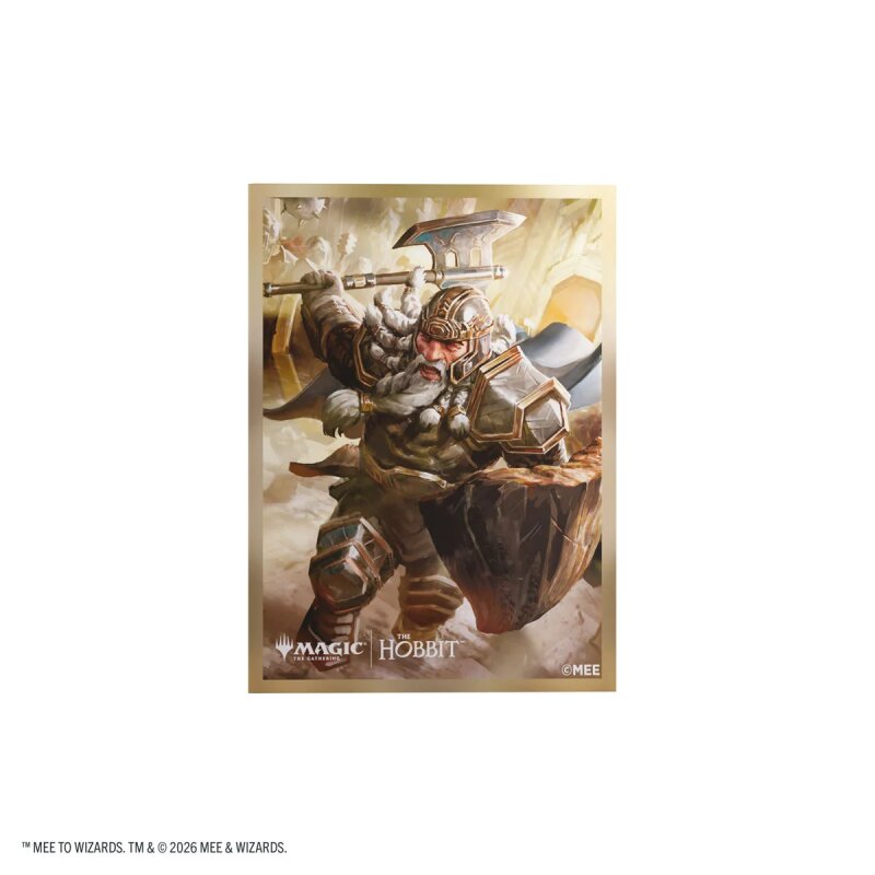 Gamegenic - Magic: The Gathering | The Hobbit Premium Art Sleeves - Thorin, Mountain-king - sofort lieferbar
