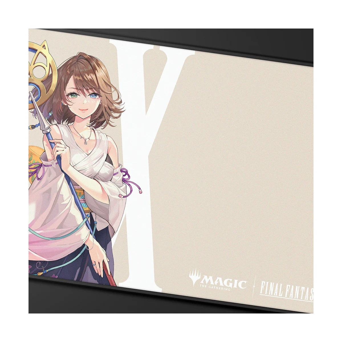 Ultra PRO MAGIC: THE GATHERING FINAL FANTASY Yuna, Grand Summoner Black-Stitched Playmat - Preorder - ETA: 1 Quartal 2027