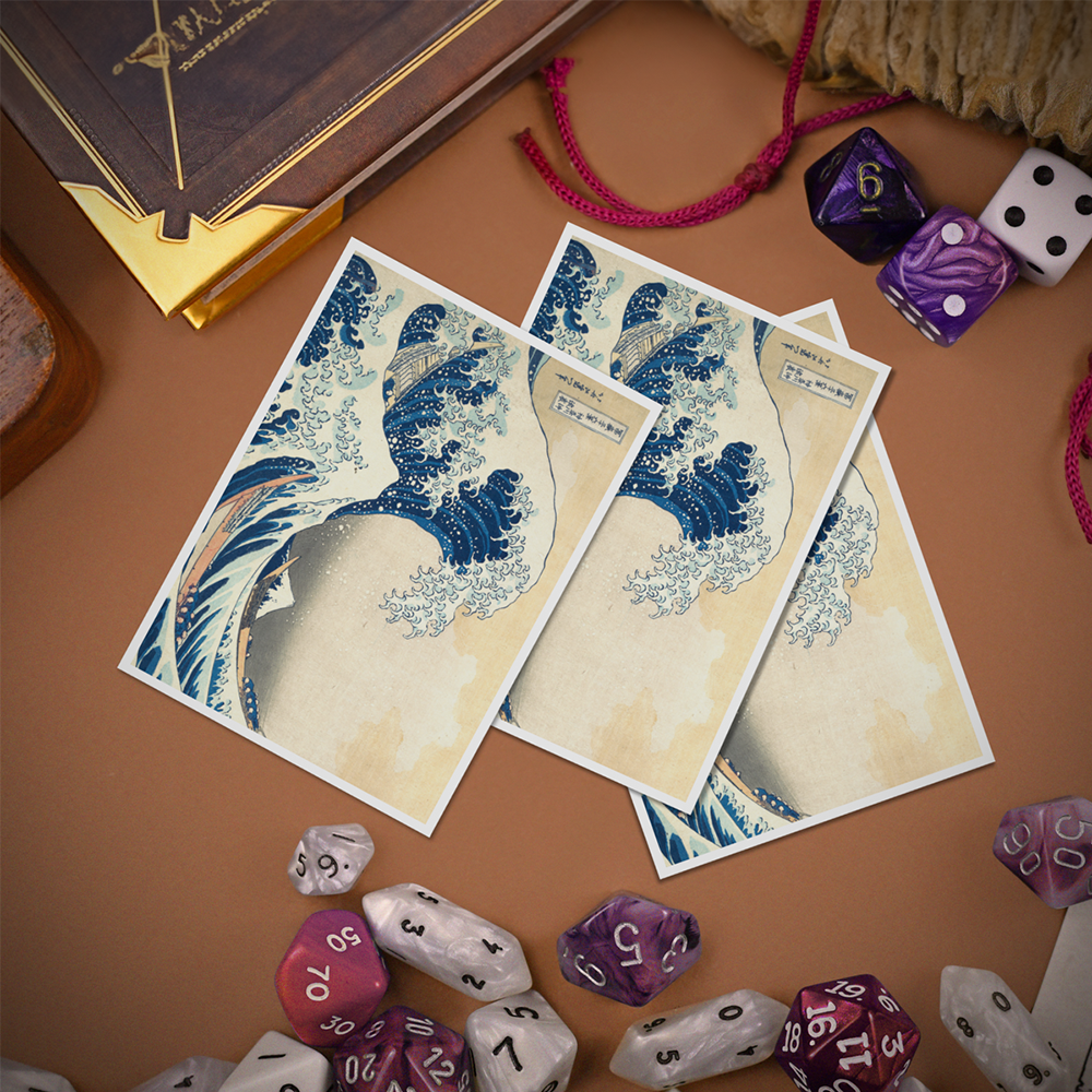 Ultra PRO The Great Wave off Kanagawa 105ct APEX™ Deck Protector Sleeves - Preorder - ETA: 30.09.2025