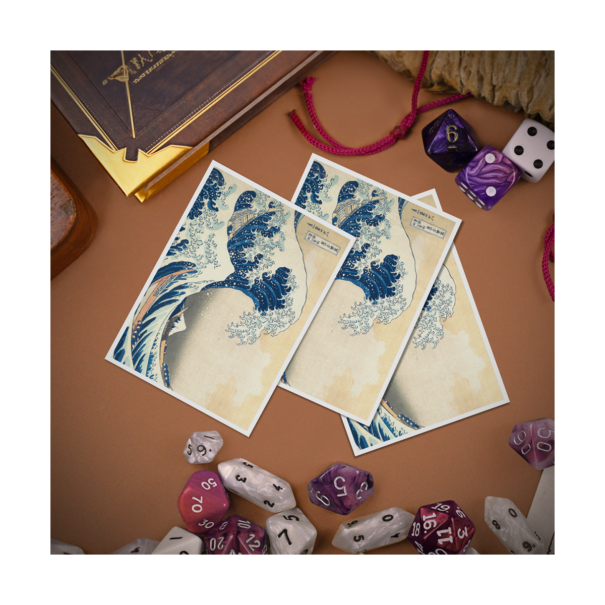 Ultra PRO The Great Wave off Kanagawa 105ct APEX™ Deck Protector Sleeves - sofort lieferbar