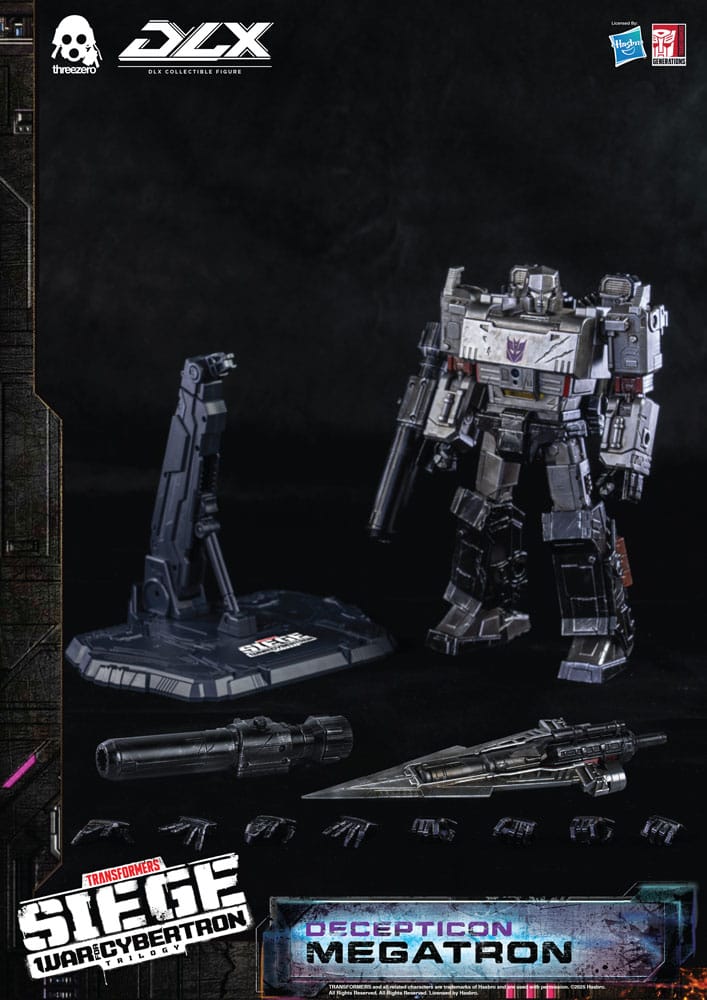 Transformers: War for Cybertron Trilogy DLX Actionfigur 1/6 Megatron 25 cm - Preorder - ETA: 26.09.2025