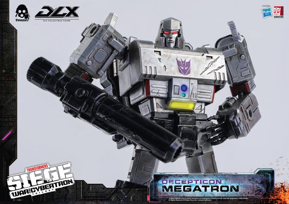 Transformers: War for Cybertron Trilogy DLX Actionfigur 1/6 Megatron 25 cm - Preorder - ETA: 26.09.2025