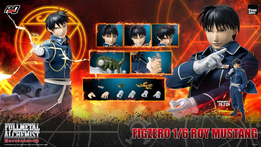 Fullmetal Alchemist: Brotherhood Actionfiguren FigZero 1/6 Roy Mustang 29 cm - Preorder - ETA: 03.11.2025