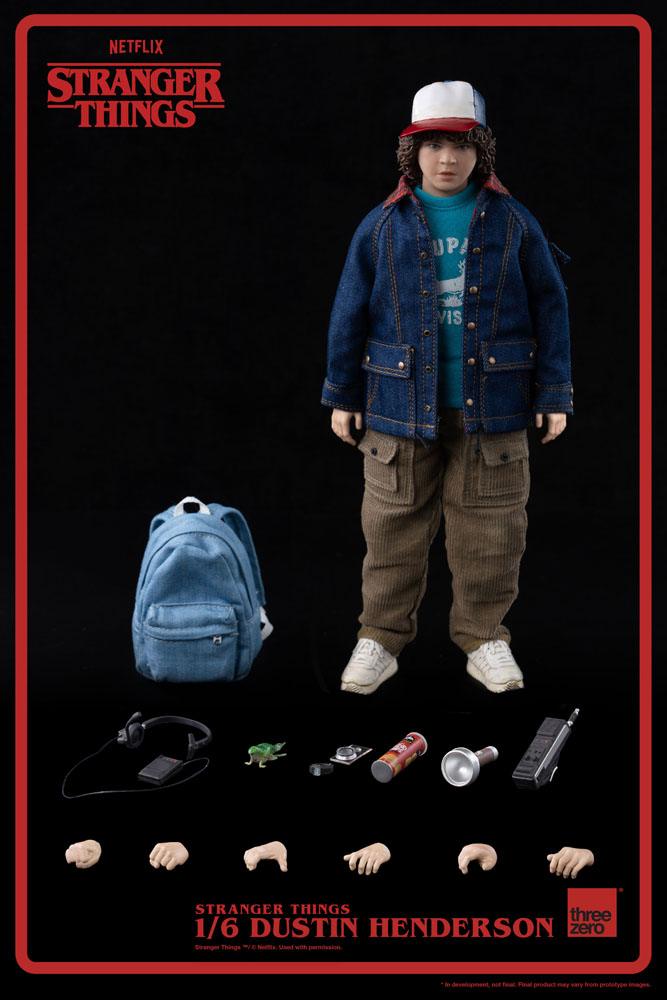 Stranger Things Actionfigur 1/6 Dustin Henderson 23 cm - Versand: 5-7 Tage nach Bestellung