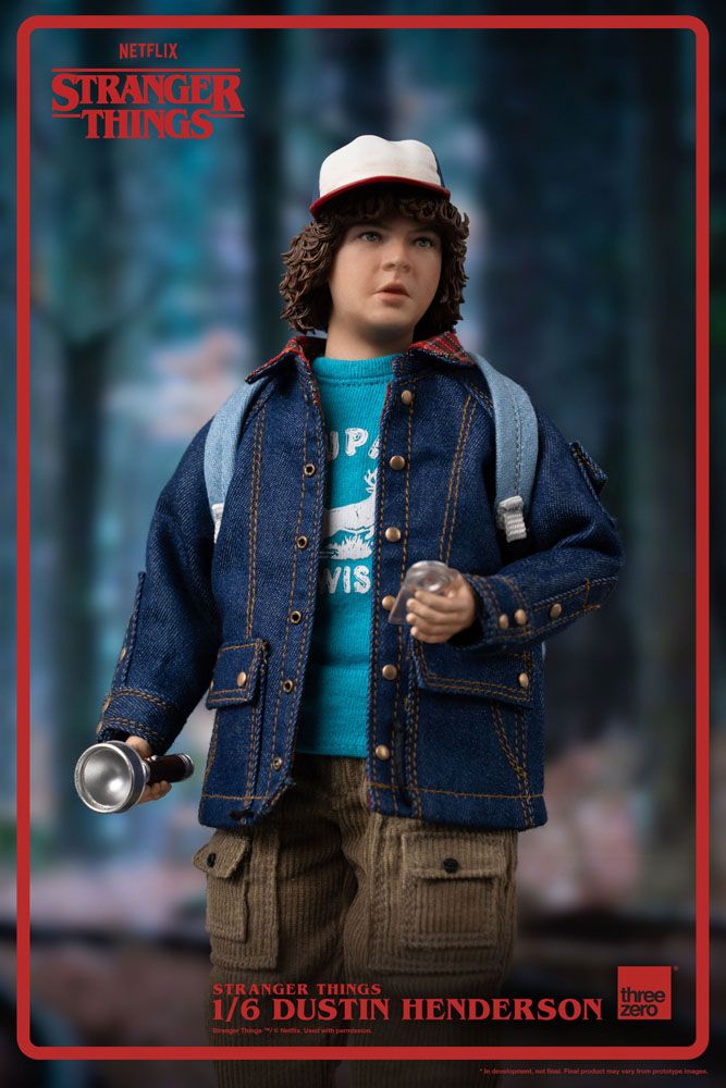 Stranger Things Actionfigur 1/6 Dustin Henderson 23 cm - Versand: 5-7 Tage nach Bestellung