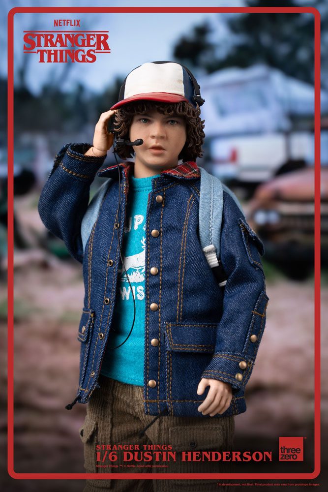 Stranger Things Actionfigur 1/6 Dustin Henderson 23 cm - Versand: 5-7 Tage nach Bestellung