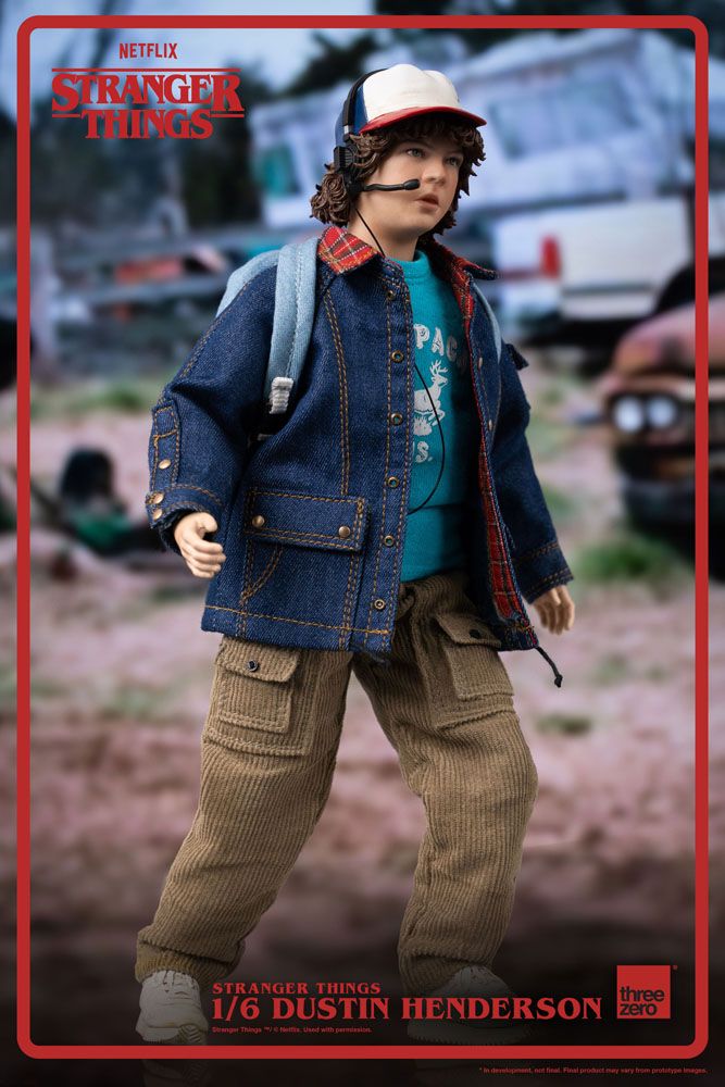 Stranger Things Actionfigur 1/6 Dustin Henderson 23 cm - Versand: 5-7 Tage nach Bestellung