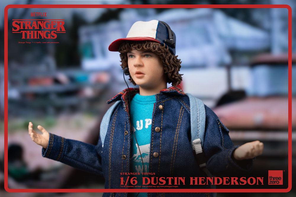 Stranger Things Actionfigur 1/6 Dustin Henderson 23 cm - Versand: 5-7 Tage nach Bestellung