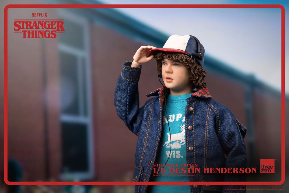 Stranger Things Actionfigur 1/6 Dustin Henderson 23 cm - Versand: 5-7 Tage nach Bestellung