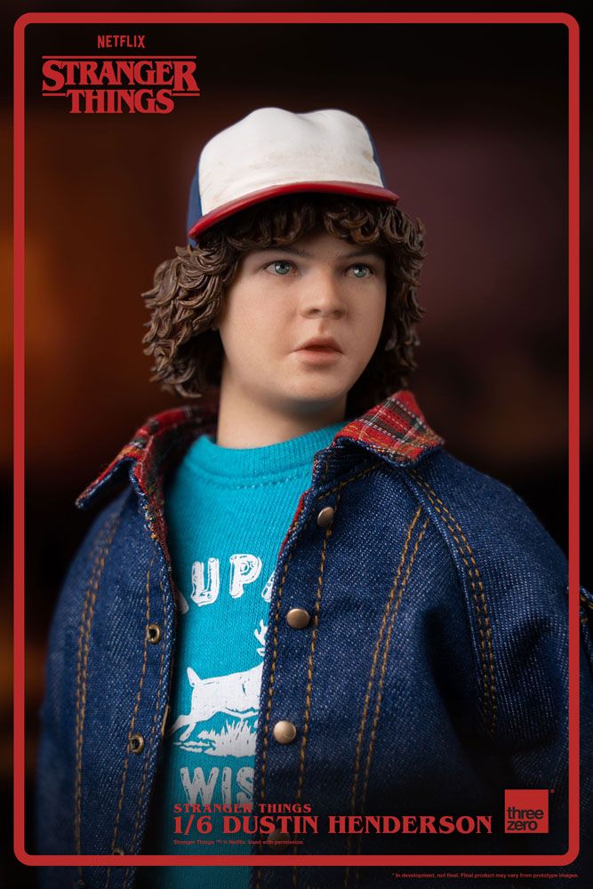 Stranger Things Actionfigur 1/6 Dustin Henderson 23 cm - Versand: 5-7 Tage nach Bestellung