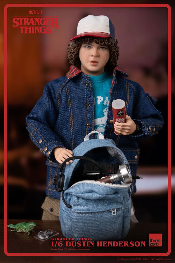 Stranger Things Actionfigur 1/6 Dustin Henderson 23 cm - Versand: 5-7 Tage nach Bestellung