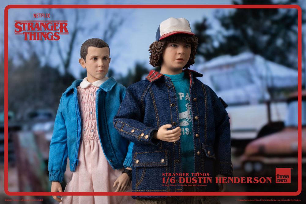 Stranger Things Actionfigur 1/6 Dustin Henderson 23 cm - Versand: 5-7 Tage nach Bestellung