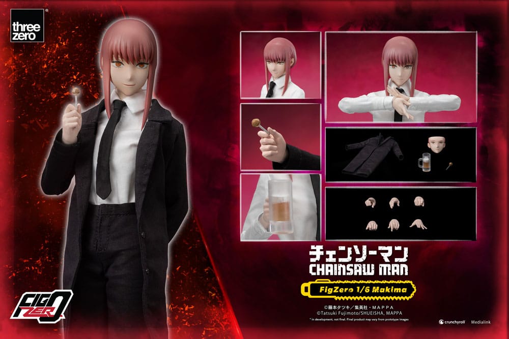 Chainsaw Man FigZero Actionfigur 1/6 Makima 28 cm - Versand: 5-7 Tage nach Bestellung