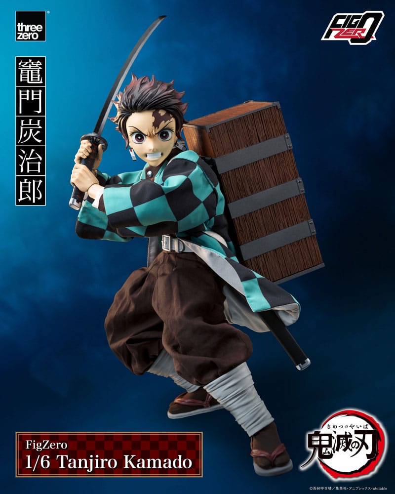 Demon Slayer: Kimetsu no Yaiba FigZero Actionfigur 1/6 Tanjiro Kamado 27 cm - Versand: 5-7 Tage nach Bestellung