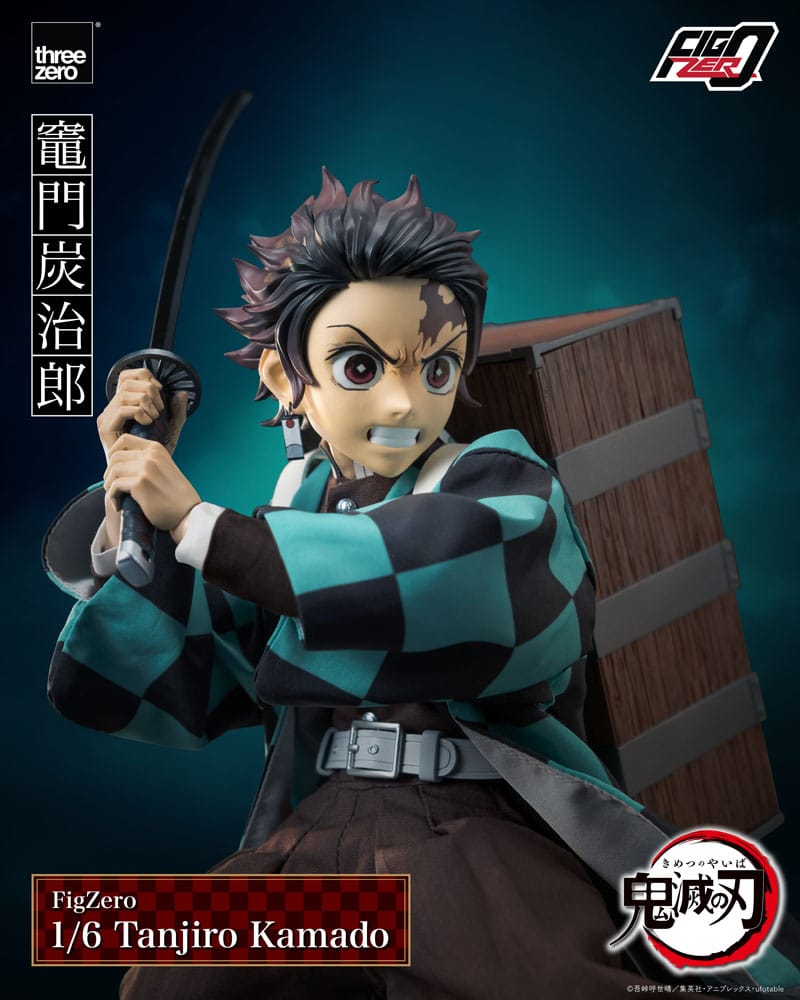Demon Slayer: Kimetsu no Yaiba FigZero Actionfigur 1/6 Tanjiro Kamado 27 cm - Versand: 5-7 Tage nach Bestellung