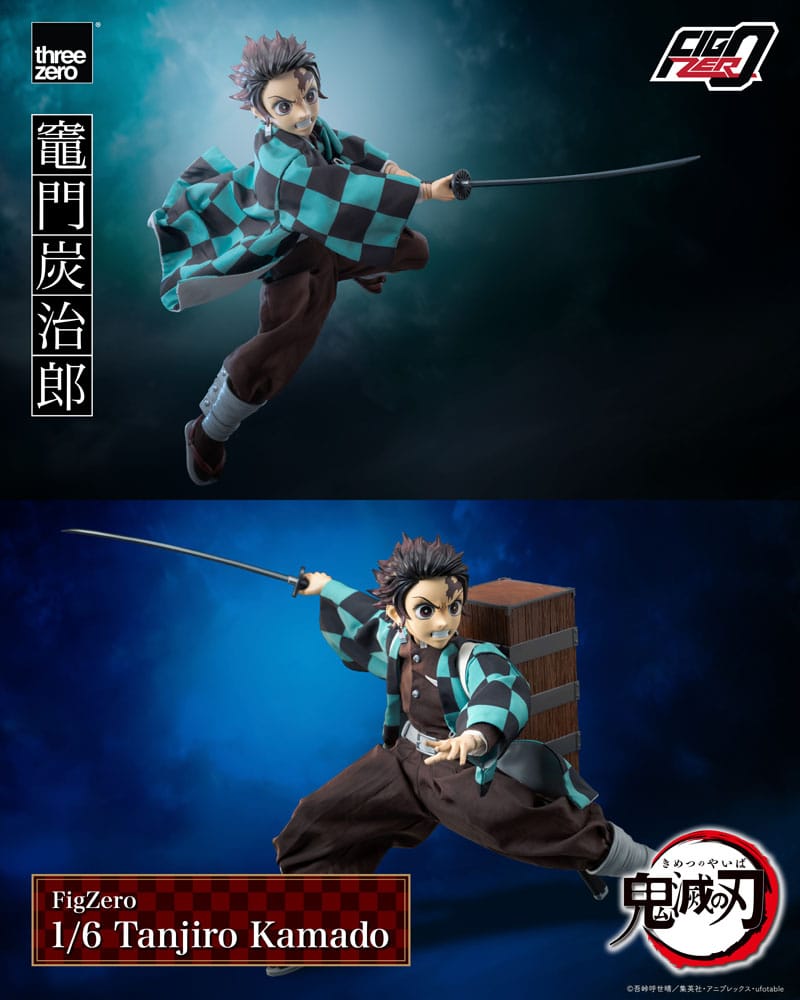 Demon Slayer: Kimetsu no Yaiba FigZero Actionfigur 1/6 Tanjiro Kamado 27 cm - Versand: 5-7 Tage nach Bestellung