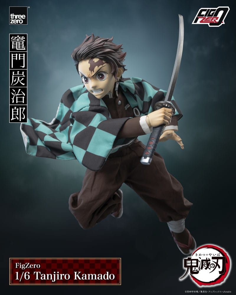 Demon Slayer: Kimetsu no Yaiba FigZero Actionfigur 1/6 Tanjiro Kamado 27 cm - Versand: 5-7 Tage nach Bestellung