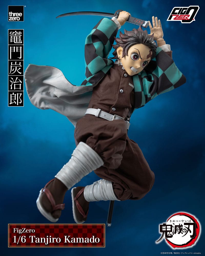 Demon Slayer: Kimetsu no Yaiba FigZero Actionfigur 1/6 Tanjiro Kamado 27 cm - Versand: 5-7 Tage nach Bestellung