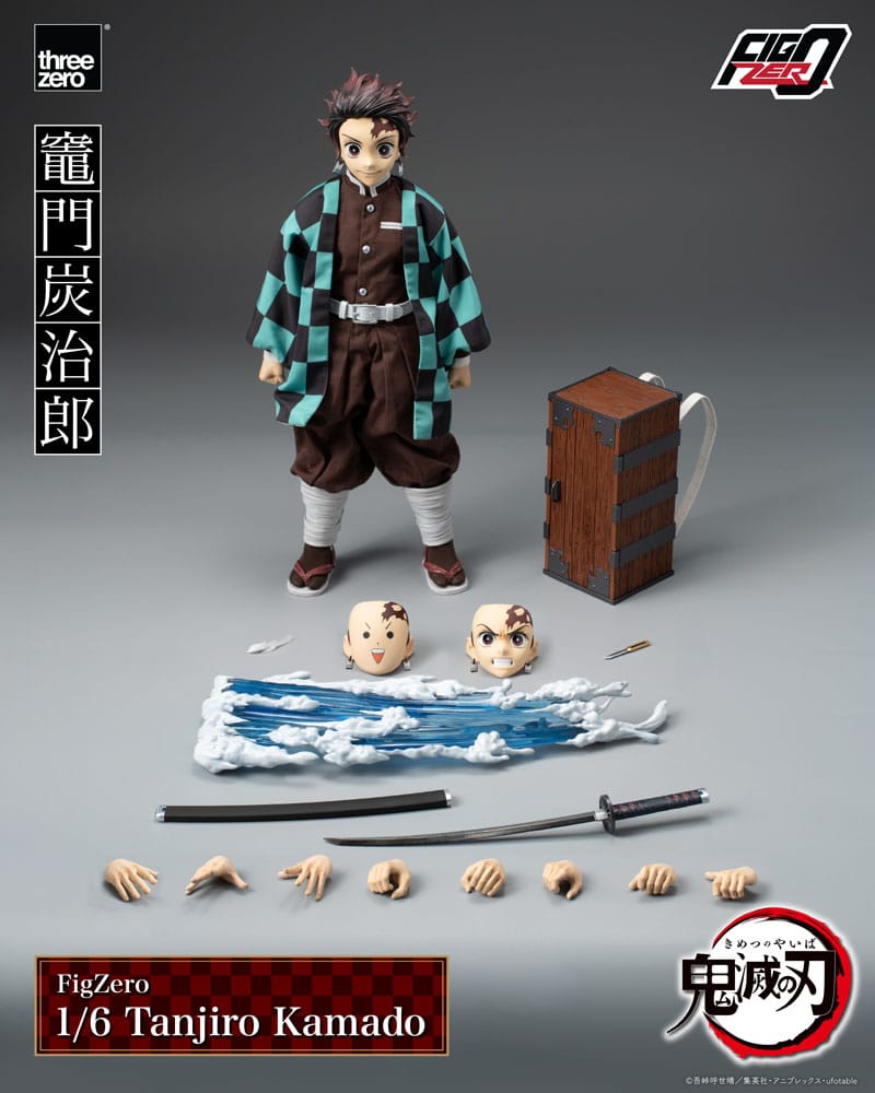 Demon Slayer: Kimetsu no Yaiba FigZero Actionfigur 1/6 Tanjiro Kamado 27 cm - Versand: 5-7 Tage nach Bestellung