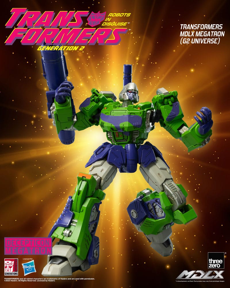 Transformers MDLX Actionfigur Megatron (G2 Universe) 18 cm - Versand: 5-7 Tage nach Bestellung