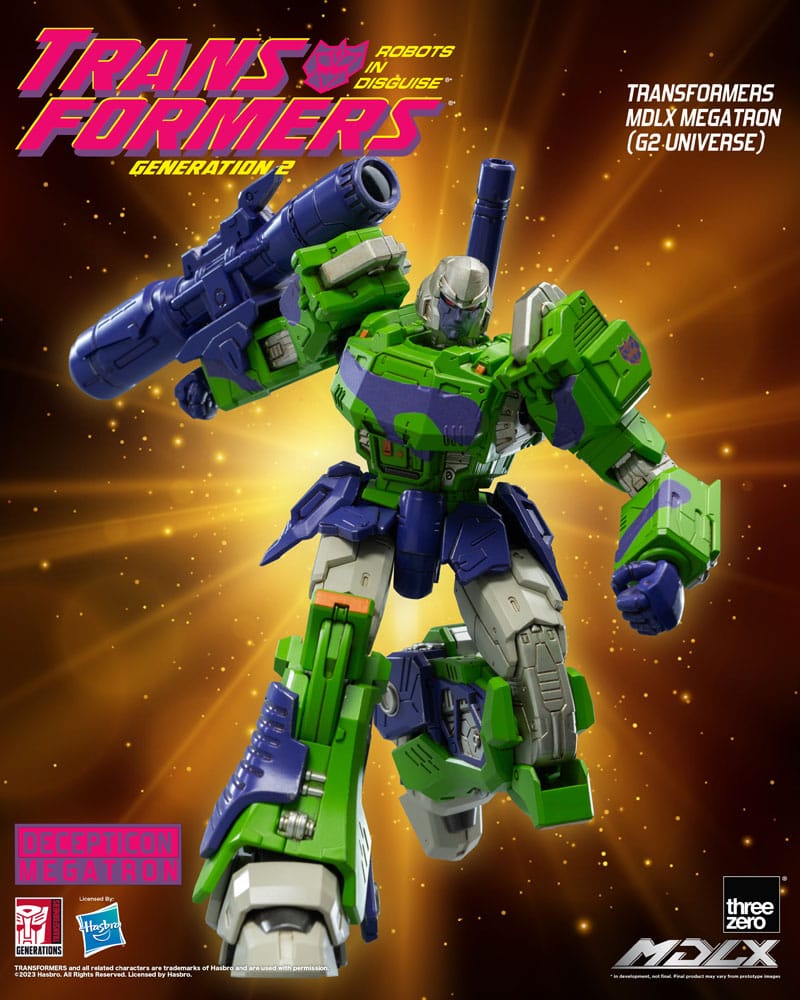 Transformers MDLX Actionfigur Megatron (G2 Universe) 18 cm - Versand: 5-7 Tage nach Bestellung