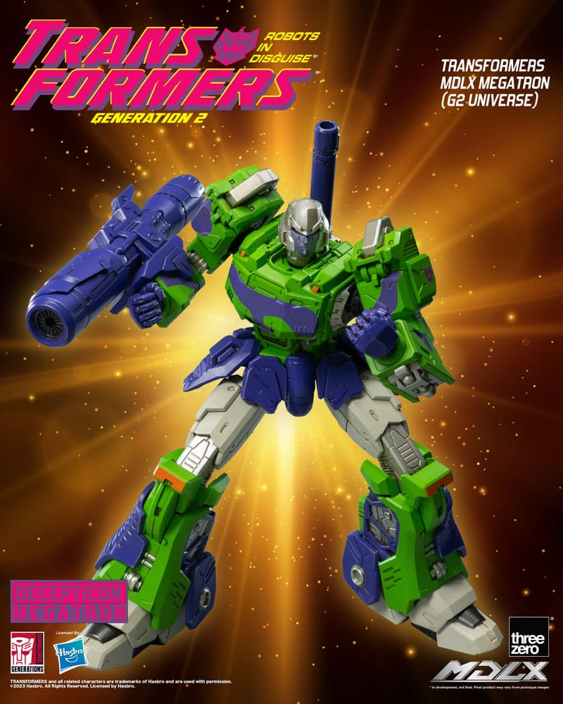 Transformers MDLX Actionfigur Megatron (G2 Universe) 18 cm - Versand: 5-7 Tage nach Bestellung
