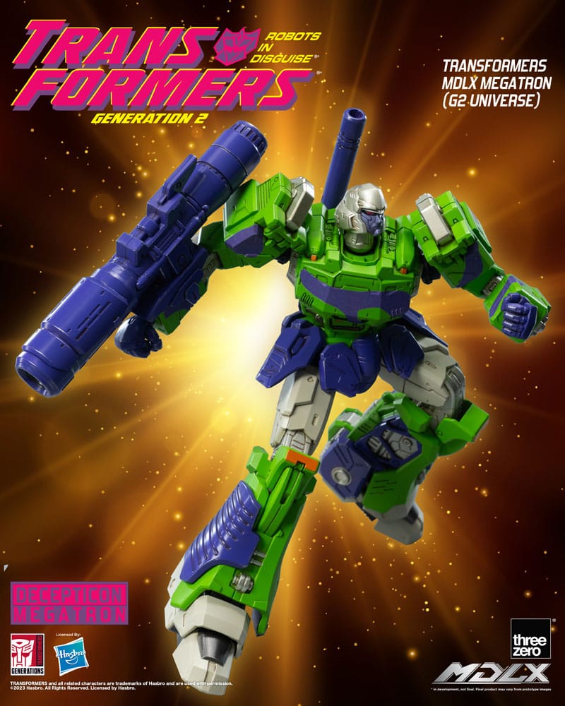 Transformers MDLX Actionfigur Megatron (G2 Universe) 18 cm - Versand: 5-7 Tage nach Bestellung