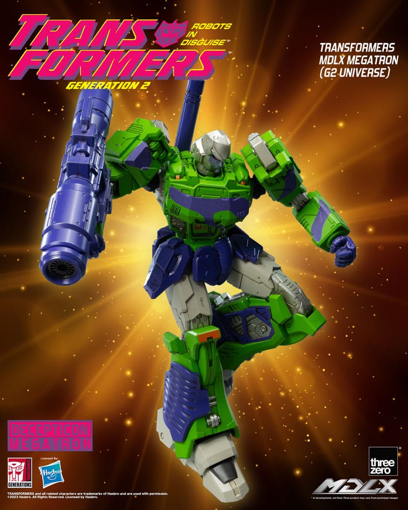 Transformers MDLX Actionfigur Megatron (G2 Universe) 18 cm - Versand: 5-7 Tage nach Bestellung