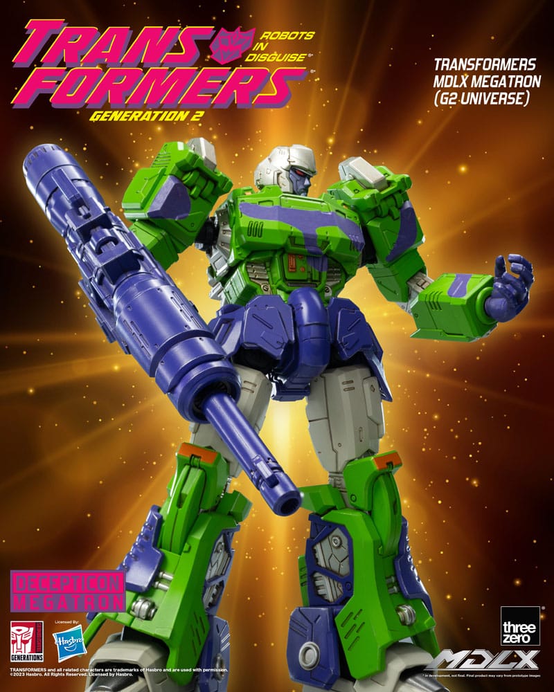 Transformers MDLX Actionfigur Megatron (G2 Universe) 18 cm - Versand: 5-7 Tage nach Bestellung