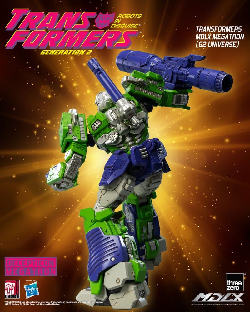 Transformers MDLX Actionfigur Megatron (G2 Universe) 18 cm - Versand: 5-7 Tage nach Bestellung