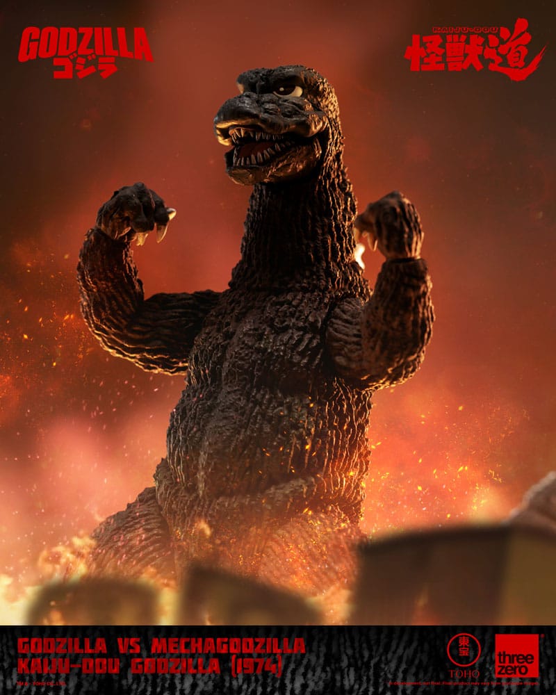 Godzilla vs. Mechagodzilla (1974) Actionfigur Kaiju-Dou Godzilla (1974) 23 cm - Preorder - ETA: 03.11.2025