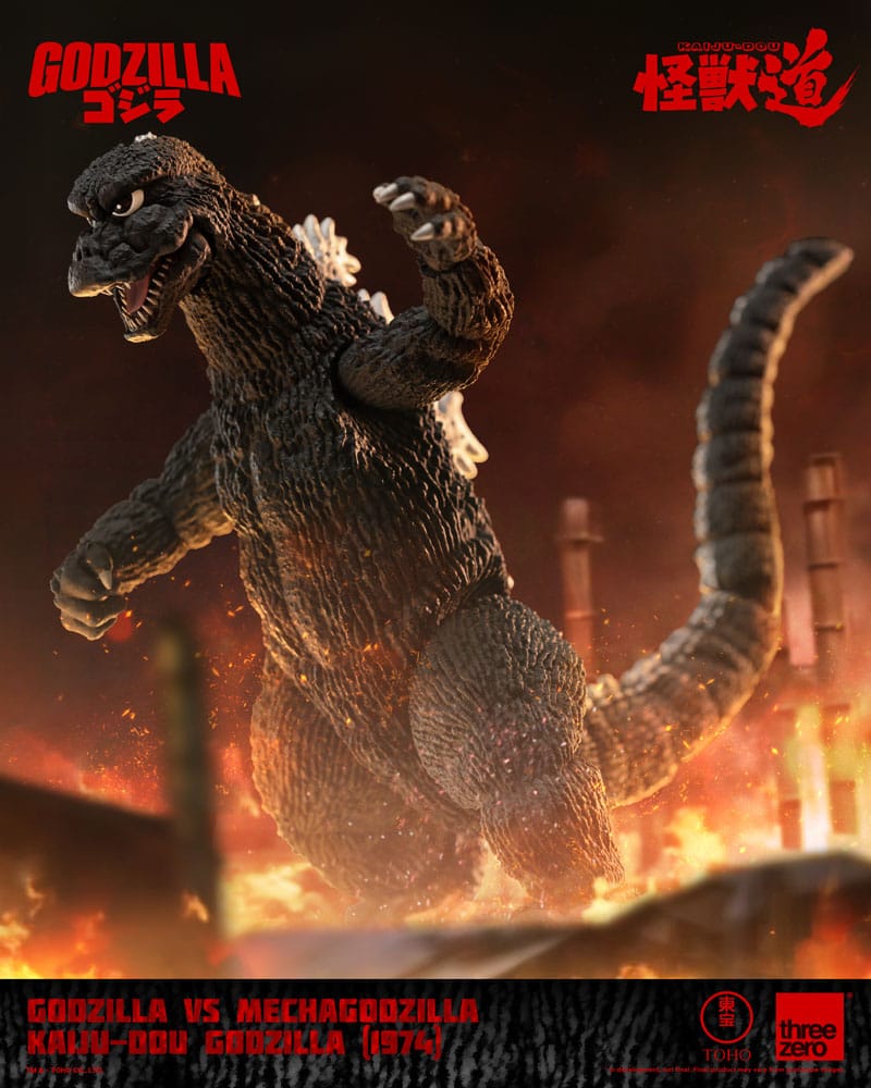Godzilla vs. Mechagodzilla (1974) Actionfigur Kaiju-Dou Godzilla (1974) 23 cm - Preorder - ETA: 03.11.2025