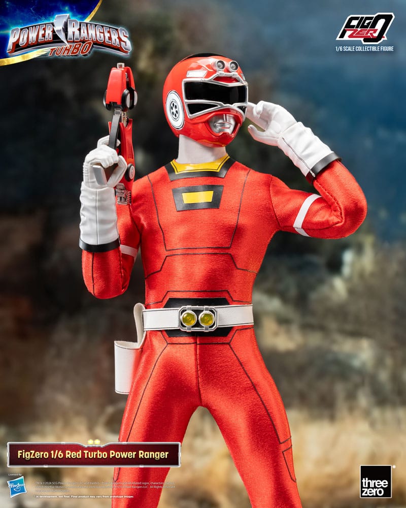 Power Rangers Turbo FigZero Actionfigur 1/6 Red Turbo Power Ranger 30 cm - Preorder - ETA: 03.11.2025