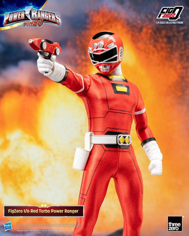 Power Rangers Turbo FigZero Actionfigur 1/6 Red Turbo Power Ranger 30 cm - Preorder - ETA: 03.11.2025
