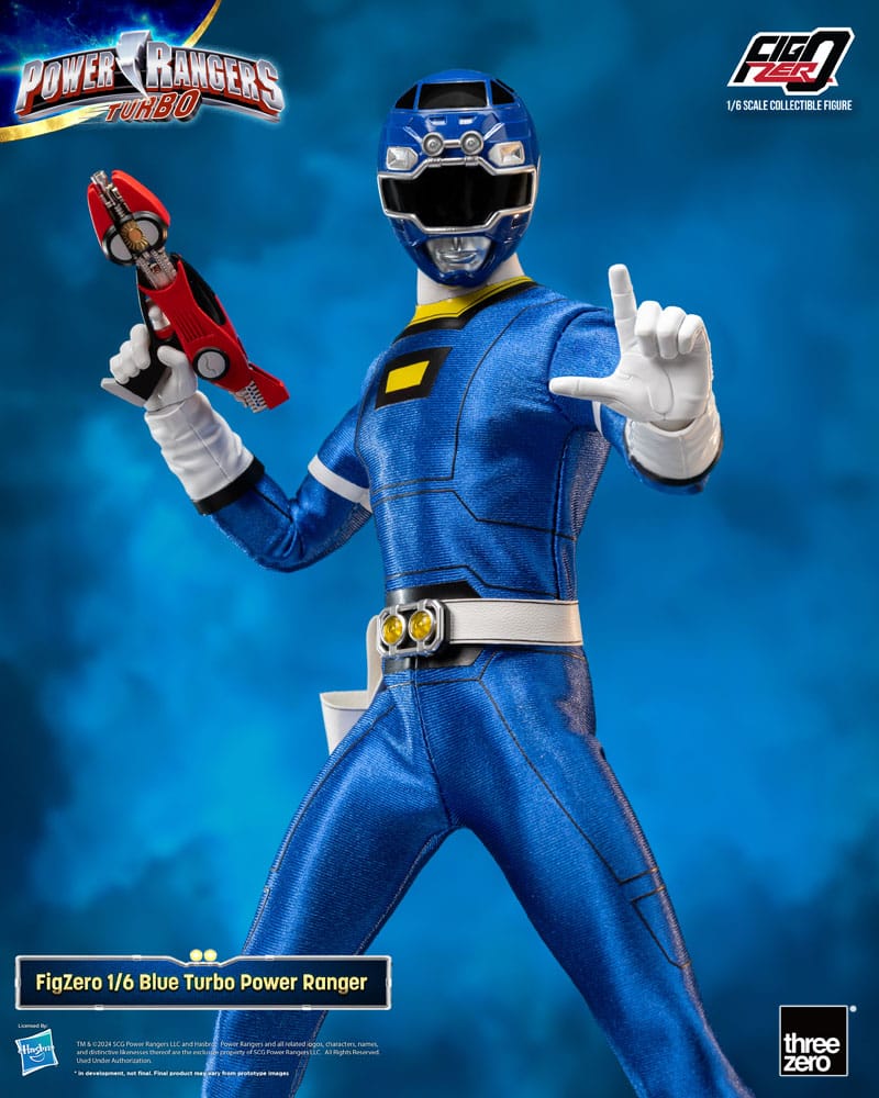 Power Rangers Turbo FigZero Actionfigur 1/6 Blue Turbo Power Ranger 30 cm - Preorder - ETA: 03.11.2025