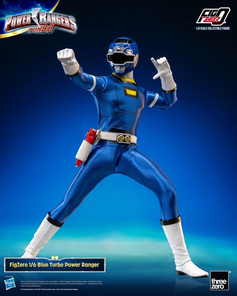 Power Rangers Turbo FigZero Actionfigur 1/6 Blue Turbo Power Ranger 30 cm - Preorder - ETA: 03.11.2025
