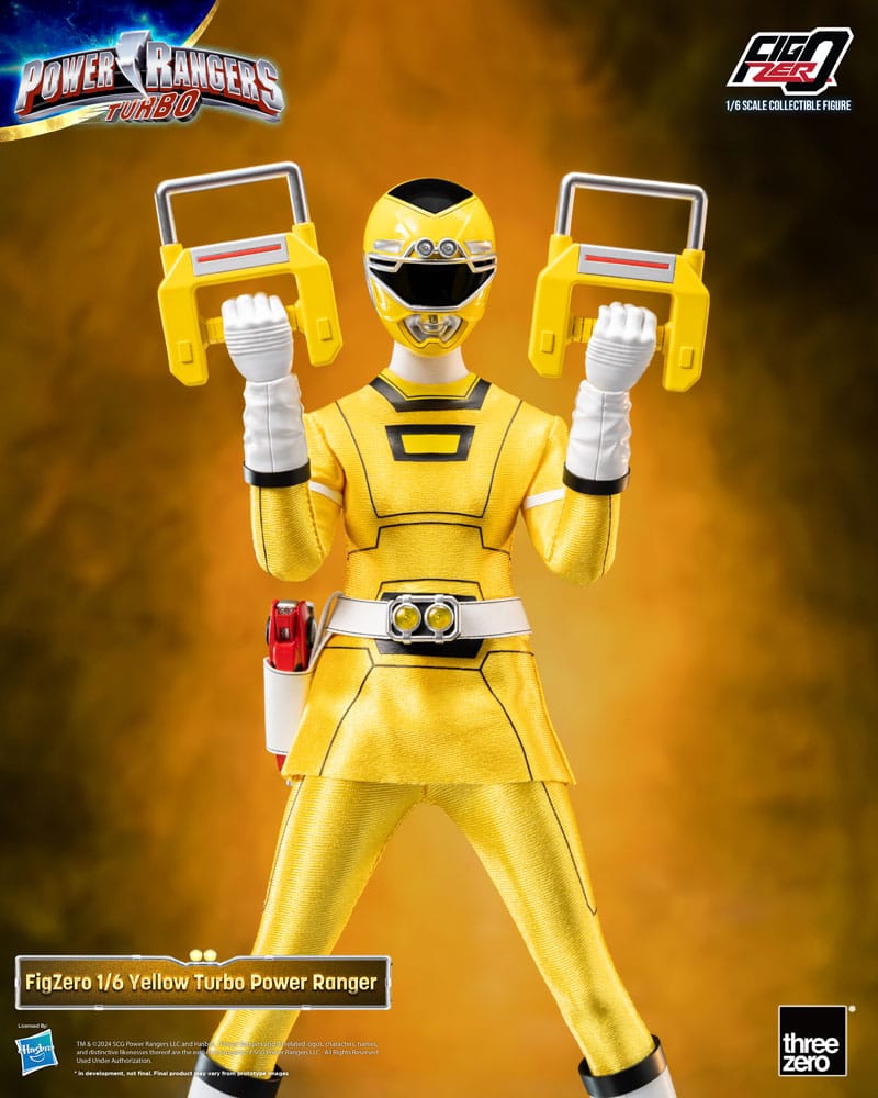 Power Rangers Turbo FigZero Actionfigur 1/6 Yellow Turbo Power Ranger 30 cm - Preorder - ETA: 03.11.2025