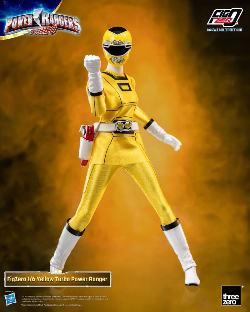 Power Rangers Turbo FigZero Actionfigur 1/6 Yellow Turbo Power Ranger 30 cm       - Preorder - ETA: 03.11.2025