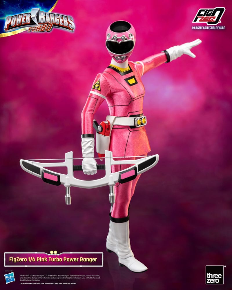 Power Rangers Turbo FigZero Actionfigur 1/6 Pink Turbo Power Ranger 30 cm - Preorder - ETA: 03.11.2025