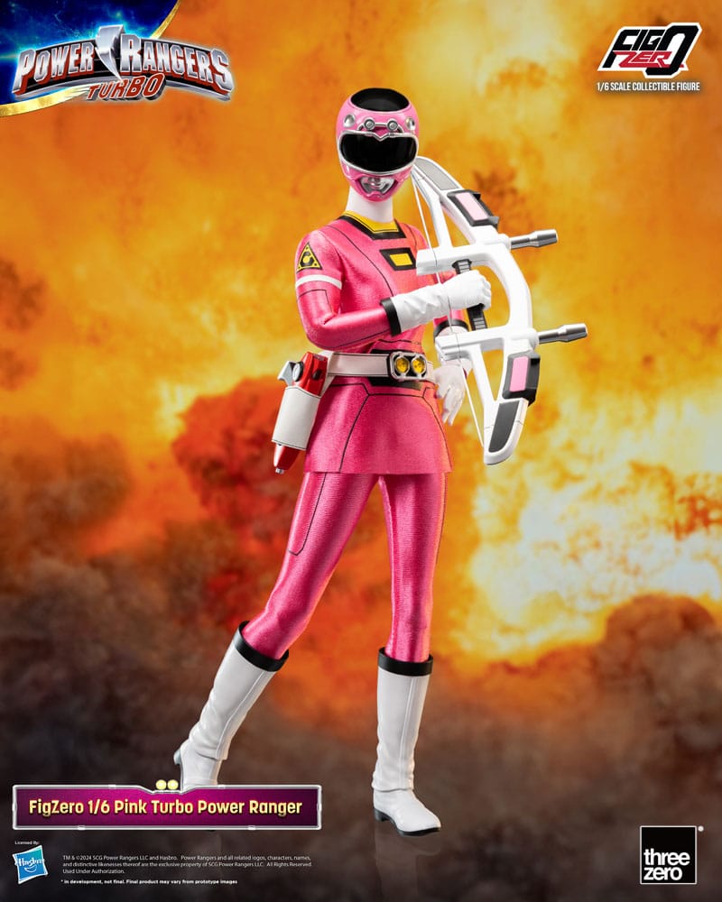 Power Rangers Turbo FigZero Actionfigur 1/6 Pink Turbo Power Ranger 30 cm - Preorder - ETA: 03.11.2025