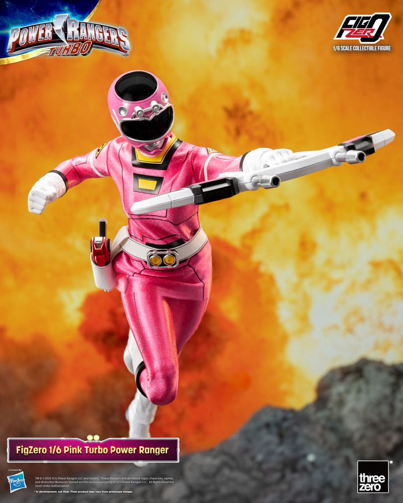 Power Rangers Turbo FigZero Actionfigur 1/6 Pink Turbo Power Ranger 30 cm - Preorder - ETA: 03.11.2025